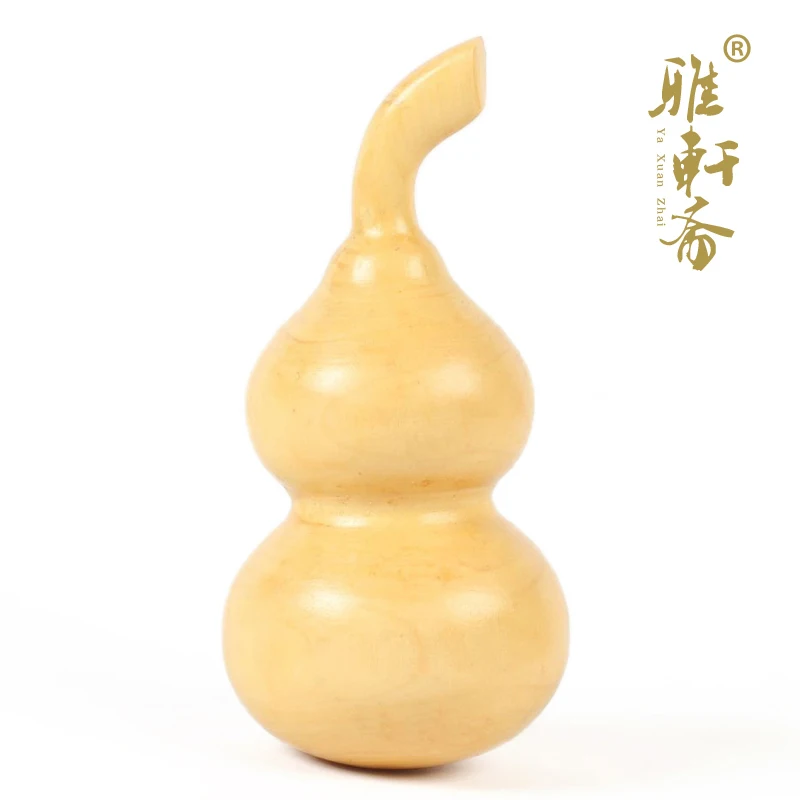 [] a small boutique Gallery vegetarian gourd crafts Dongyang boxwood carving new dresses