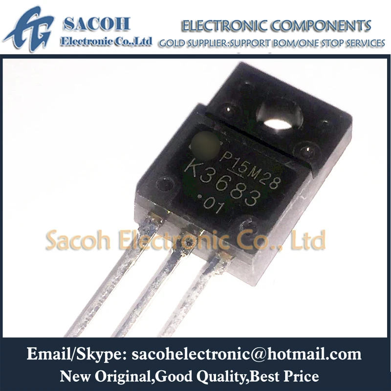 

New Original 2Pcs/Lot 2SK3683 K3683 2SK3683-01MR OR 2SK3682 K3682 OR 2SK3684 K3684 TO-220F 19A 500V Power MOSFET