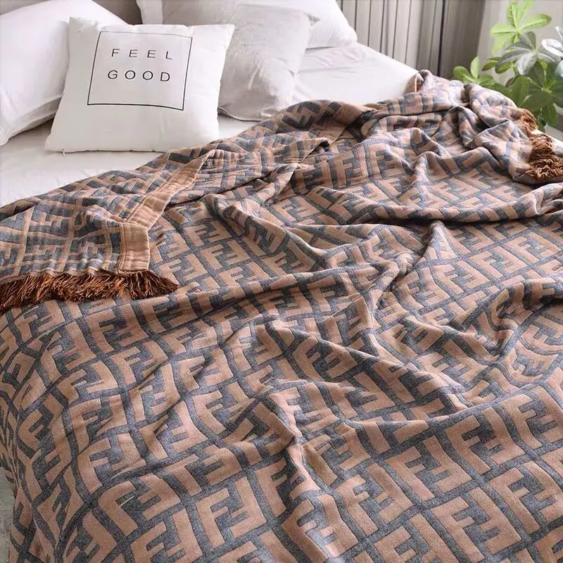 New Flannel Fleece Blanket Thick Soft Travel Blankets Office sofa nap blanket cotton bamboo fiber bedding comforter summer quilt