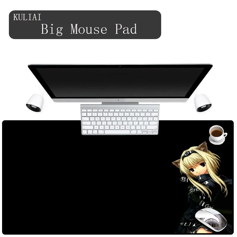 XGZ Japanese Anime Blonde Girls Mouse Pad 800x300x2mm Mat To Mouse Notbook Computer Mousepad Cheapest Gaming Mats Mouse Gamer