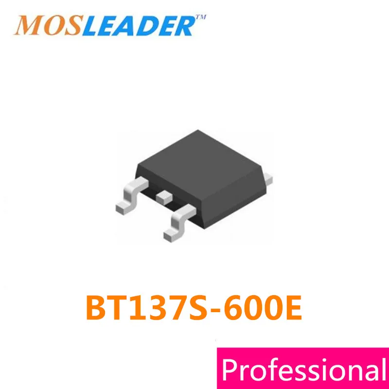 Mosleader BT137S-600E TO252 2500PCS DPAK BT137 BT137S-600 TRIAC 600V 8A Made in China High quality