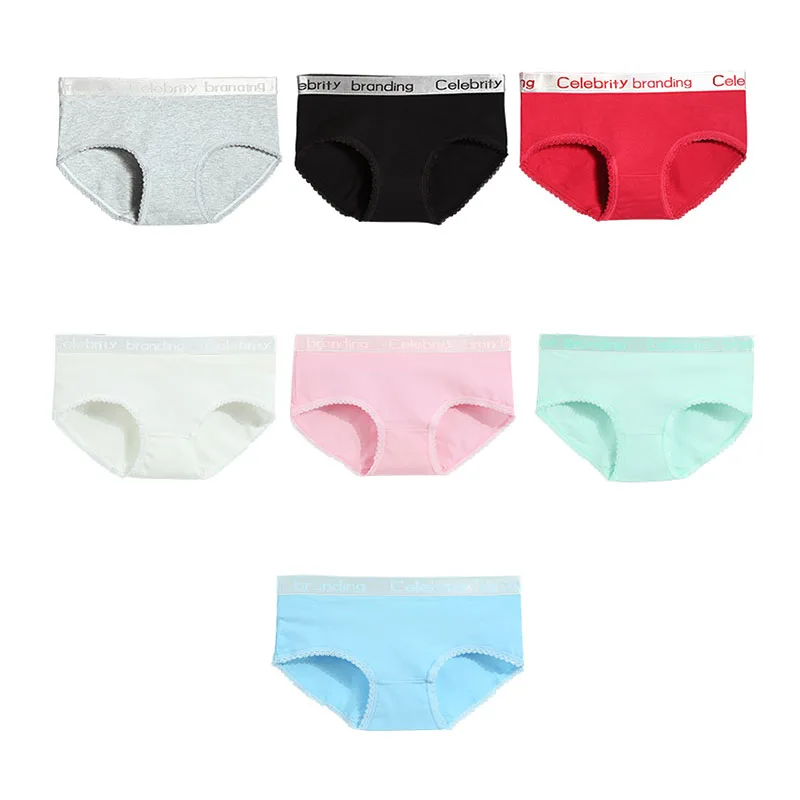 ZJX 5Pcs/Lot Panties Sexy Letter Underwear Cotton Traceless Women Lingerie Seamless Women\'s Briefs Plus SizeXXL Underpants