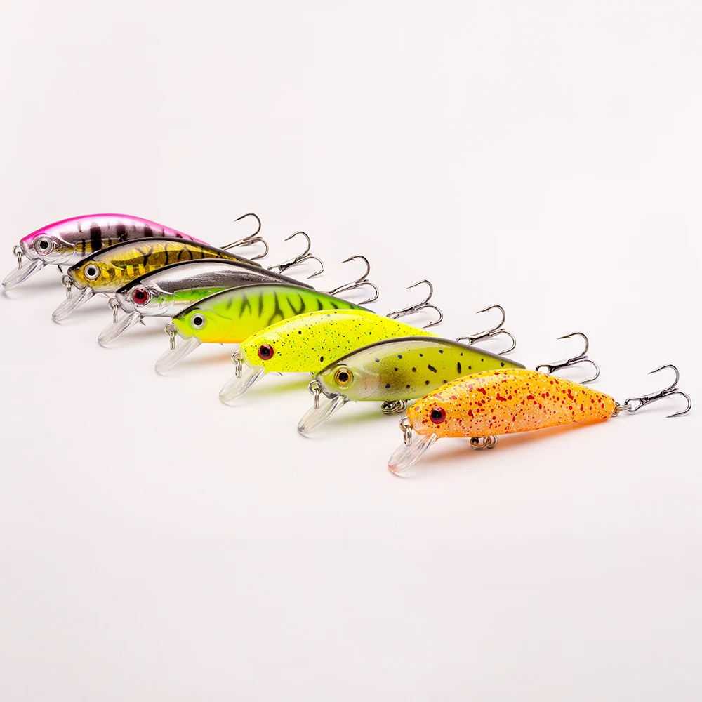 Fishig Crankbait Minnow Hundible 5cm – Señuelo artificial duro - imagen 2