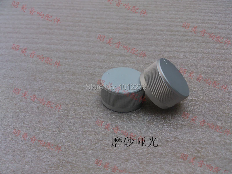 1ชิ้นเส้นผ่าศูนย์กลาง30มิลลิเมตรสูง16มิลลิเมตรอลูมิเนียมที่เป็นของแข็งปุ่มปรับระดับเสียงเสียงเครื่องขยายเสียงลูกบิดมิเตอร์