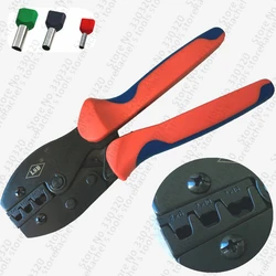 Cable crimper crimping tool twin wire ferrules sleeve double cord end terminal crimping pliers LY-2*616EF