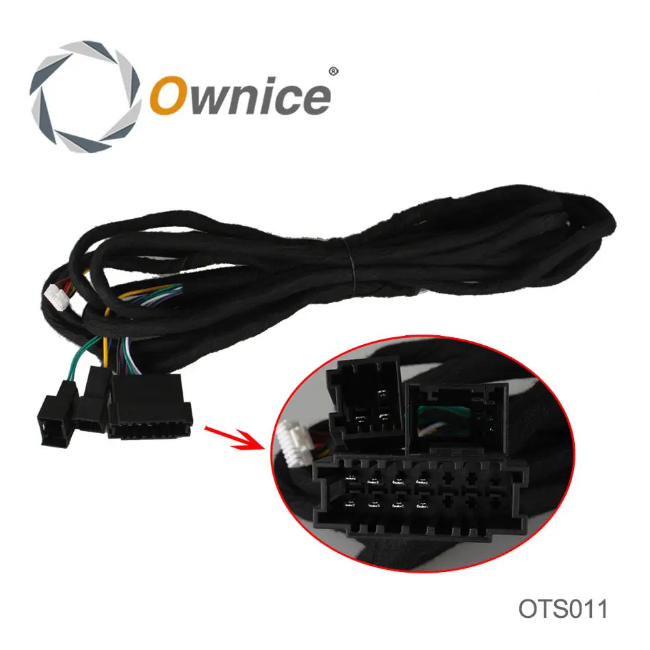 Ownice 6M Power Cable for Benz W211 Car DVD Special ( Just Fit for Ownice DVD)