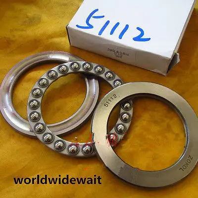 

1PC 60 x 85 x 17mm 51112 Axial Ball Thrust Bearing 3-Parts 60*85*17