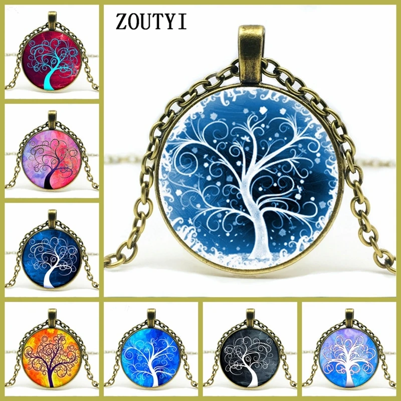 2018-Новая-серия-искусственное-вогнутое-стекло-инкрустированное-бронзовым-кулоном-Ожерелье-мужское-и-женское-ожерелье-оптовая-продажа