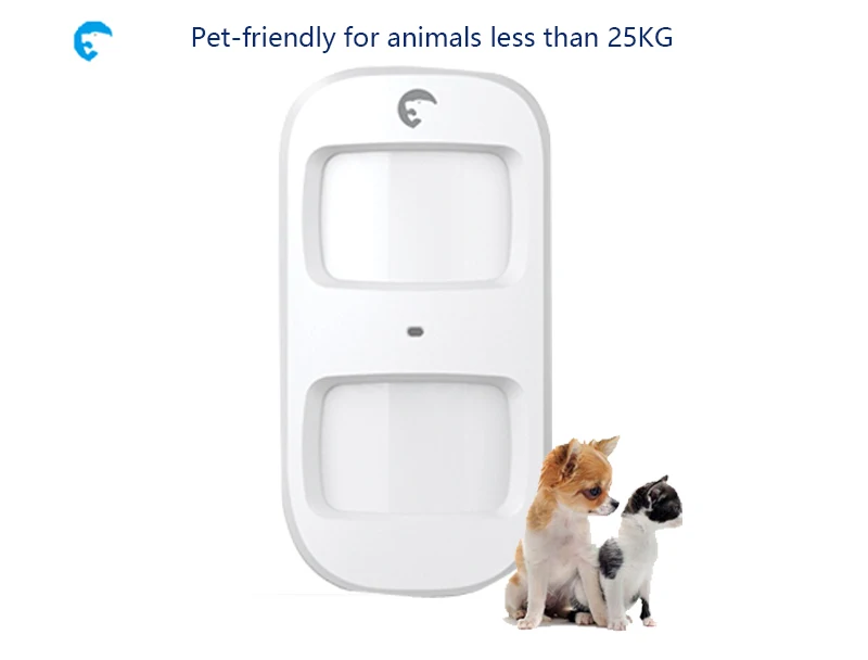 

Wireless Pet-Immune Motion Detector eTIGER ES-D2A Pet-friendly motion detector