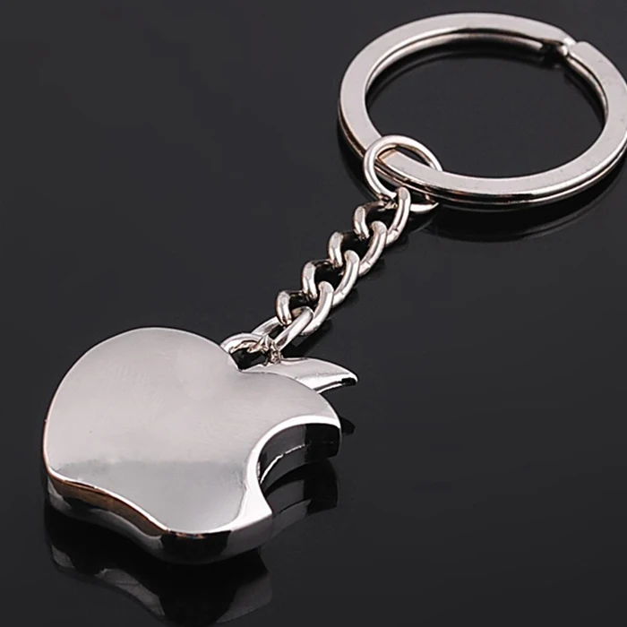 JOMetal-Clé Apple en Forme de Fruit, Bibelot de Voiture, Bijoux, Cadeau de ix, Nouveau, K1816