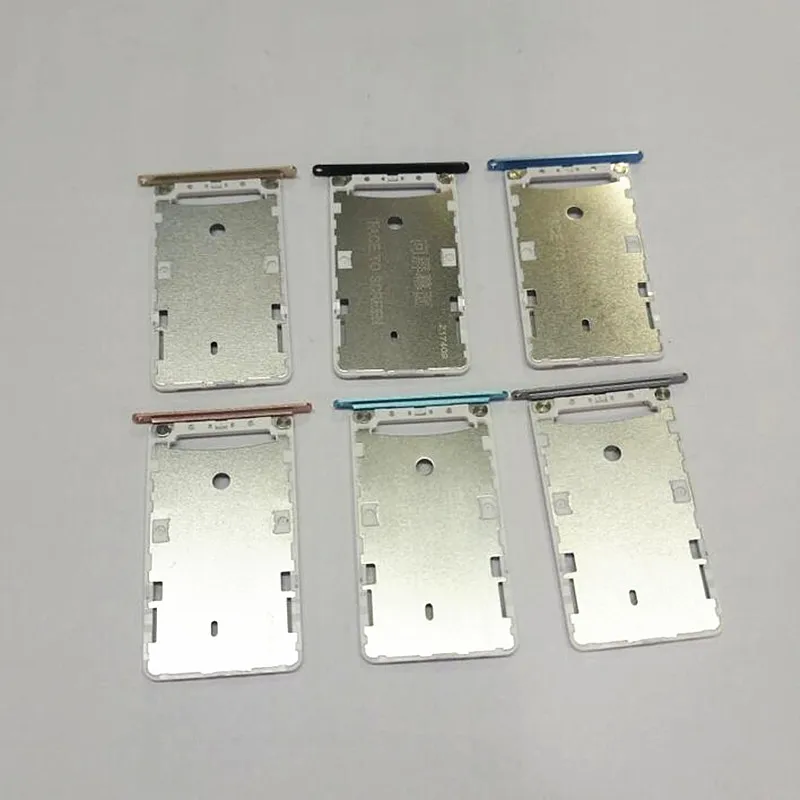 Soporte de bandeja con ranura para tarjeta Micro Nano SIM para Xiaomi Redmi Note 4X, adaptador de piezas de repuesto, 50 unids/lote, nuevo