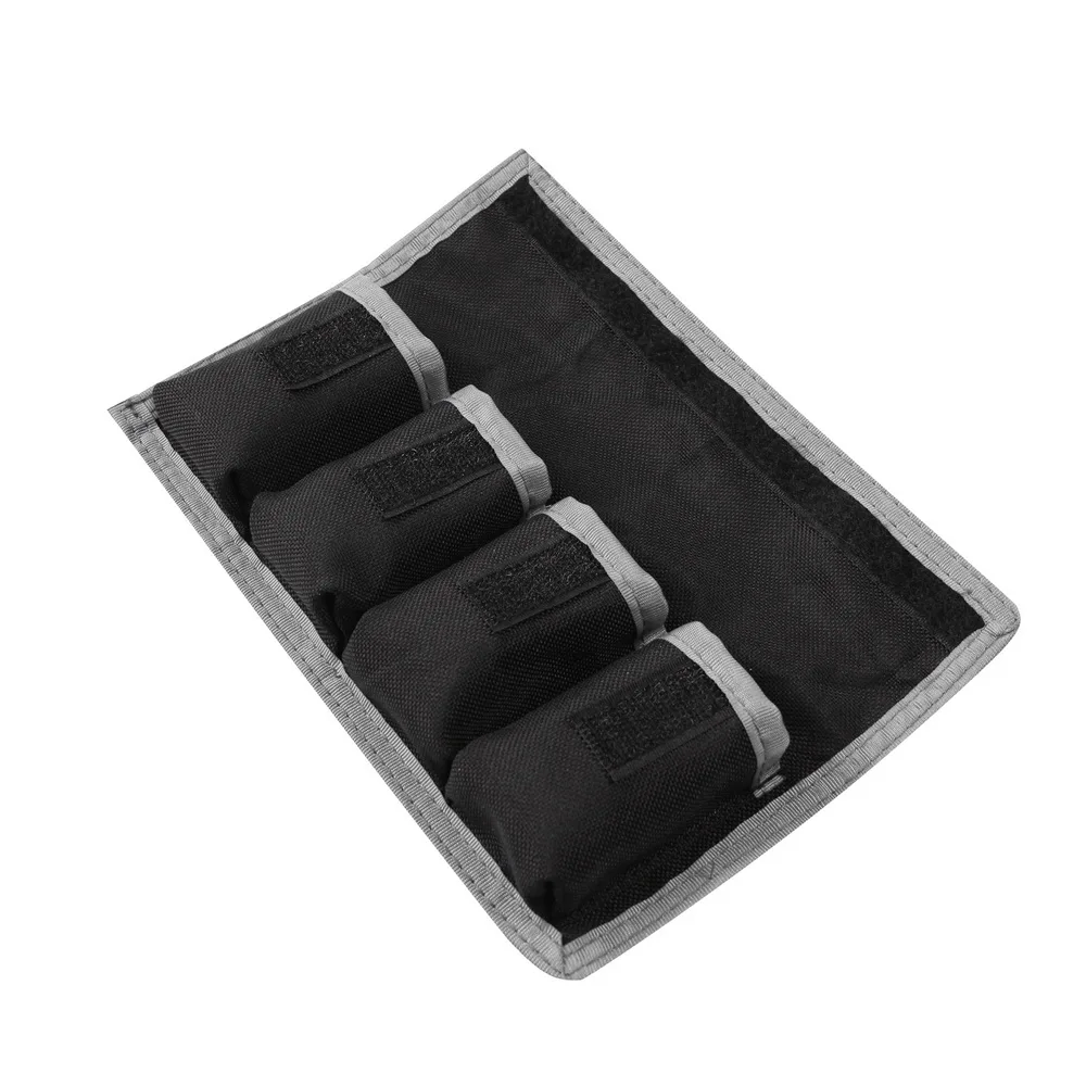 Meking Lithium Pin Lưu Trữ Túi Túi Nylon Chống Thấm Nước Túi Cho Canon LP-E6 LP-E8 Sony NP-FW50 EN-EL14 EN-EL15 4