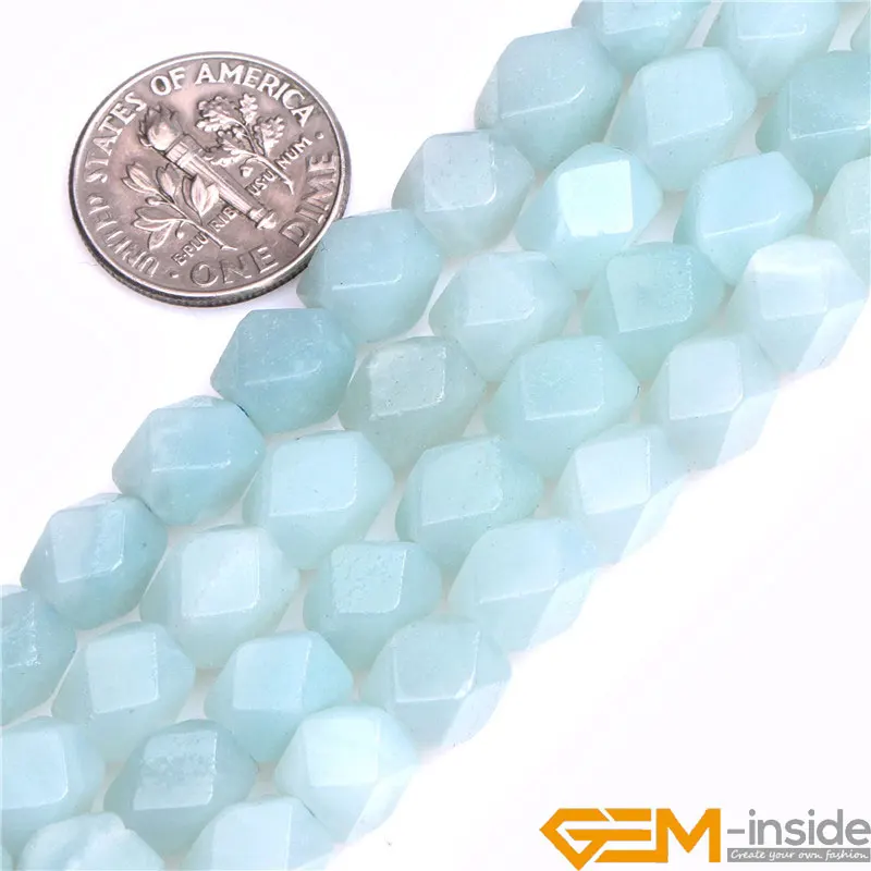 

6x8mm,10mm,6mm Natural Amazonite Stone Beads DIY Loose Beads For Jewelry Making Strand 15 Inch Wholesale