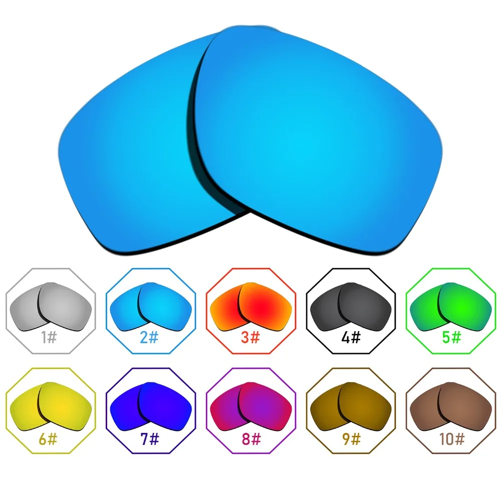 

Сменные поляризационные линзы для серебряной оправы — много цветов, антибликовая, защита от воды, защита от царапин