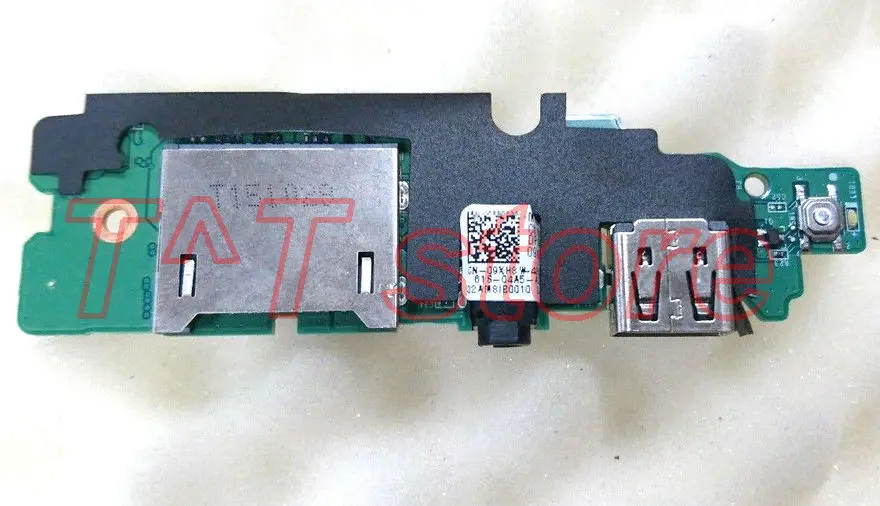 original for Vostro 5459 LAPTOP Power Button USB Audio Card Reader I/O Board DA0AM8PI6D0 9XH8W 09XH8W CN-09XH8W free shipping