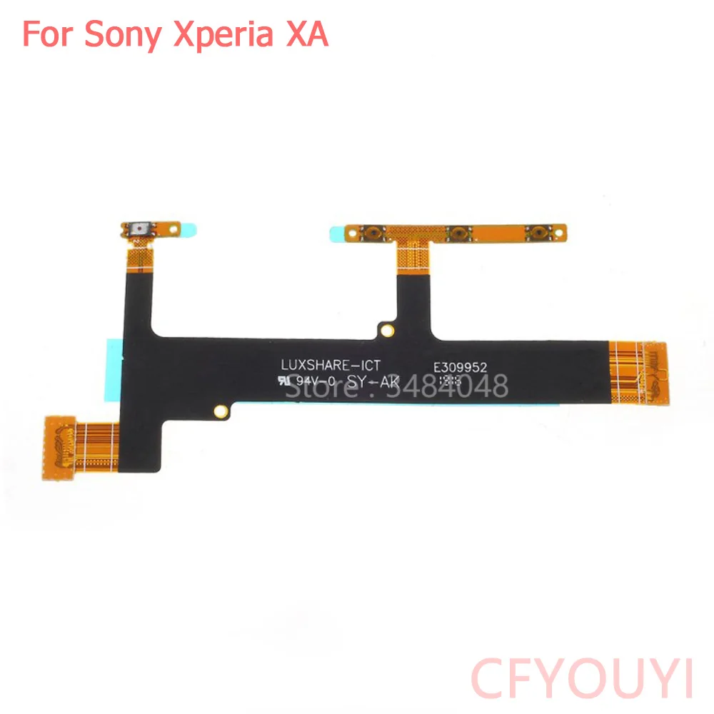 For Xperia XA F3111 F3112 Power ON/OFF and Volume Button Flex Cable