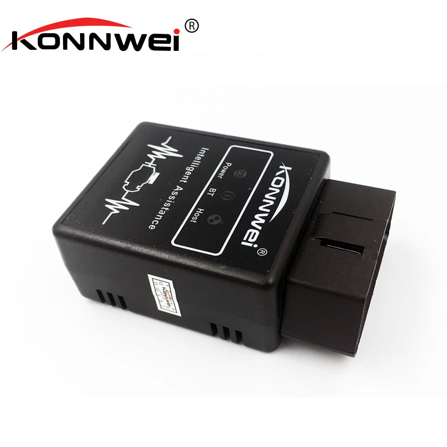 KONNWEI KW912 OBDII Bluetooth 3.0 OBD2 OBD V1.5 II Auto Code Scanner Adapter Scan Tool Error Diagnostic Tester Kw 912