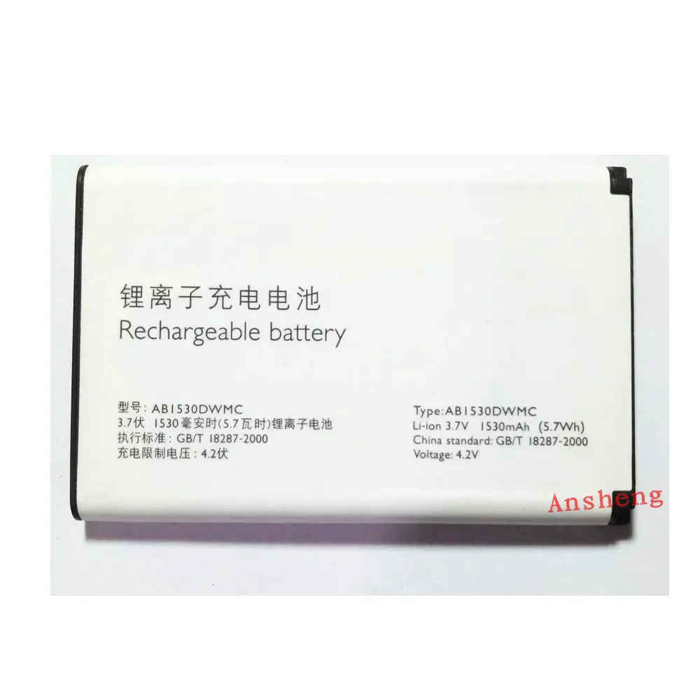 High Quality 1530mAh AB1530DWMC  Battery For PHILIPS CTV816 CT2301 Xenium V816 X2301 martphone