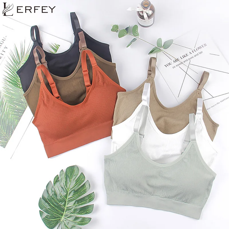 

LERFEY Sexy Bra Women Bralette Sexy Comfort Stretch Wireless Padded Seamless Push Up Bra Ultra Strap Padded Bras for Ladies