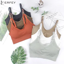 LERFEY Sexy Bra Women Bralette Sexy Comfort Stretch Wireless Padded Seamless Push Up Bra Ultra Strap Padded Bras for Ladies