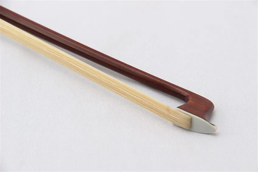 1 Stück Violinbogen, Größe 1/2, 1/4, 1/8, 3/4, 4/4, aus rotem Sandelholz, mit Pferdehaar, Zubehör. – Detail 8