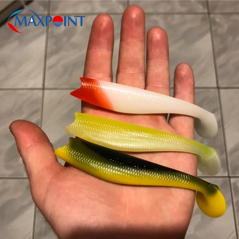 Appât souple pour la pêche en eau douce, set de leurres pour attraper des poissons, pour les lacs, les rivières, les Wobblers, Swimbait, en PVC, 13 couleurs, 11cm et 14cm