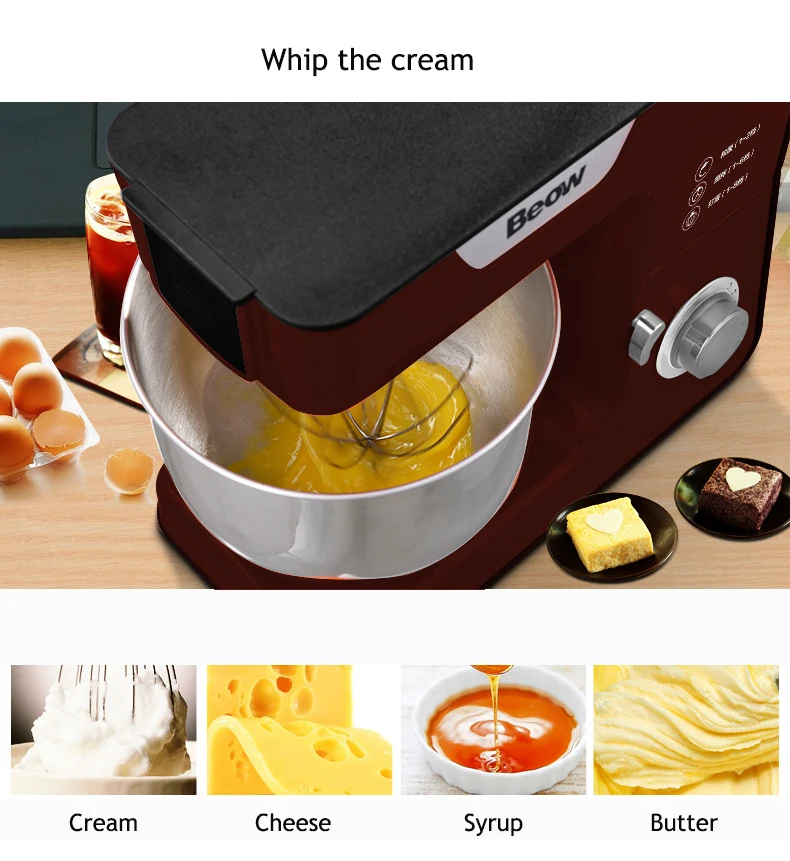 Household Multi-function Electric Food Pasta Mixer Food Cook Machine Meat Grinder Noodle Machine High Speed Kitchen Blender