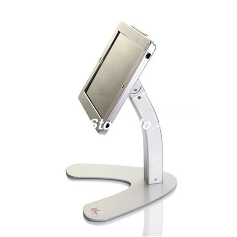 tablet pc stand Anti-Theft Security Kiosk Stand for iPad Air Pro Rotation Base Desktop POS Enclosure Holder with Lock