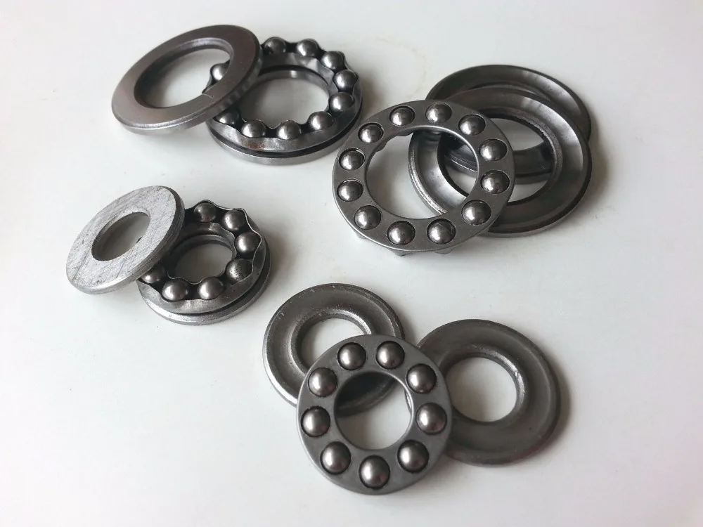 10Pcs 51104 Axial Ball Thrust Bearing 3-Parts 20mm x 35mm x 10mm