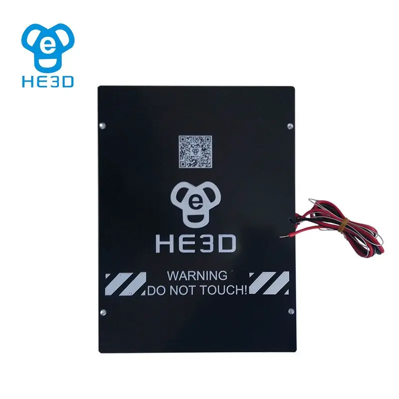 

HE3D EI3 aluminum heat bed MK3 printing size 200*280*200mm,3D printer part,used to 24V power supply