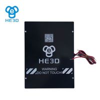 HE3D EI3 aluminum heat bed MK3 printing size 200*280*200mm,3D printer part,used to 24V power supply