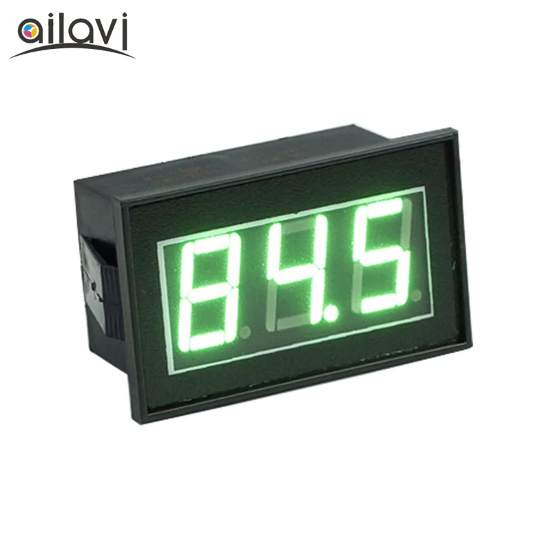 V56D Waterproof DC 0-100V Four Wire Type Green Digital LED Display Voltage Meter