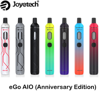 Original Joyetech Ego AIO Kit 2ml Anti-leaking Tank 1500mah Battery Vape Pen Electronic Cigarette Starter Vaporizer