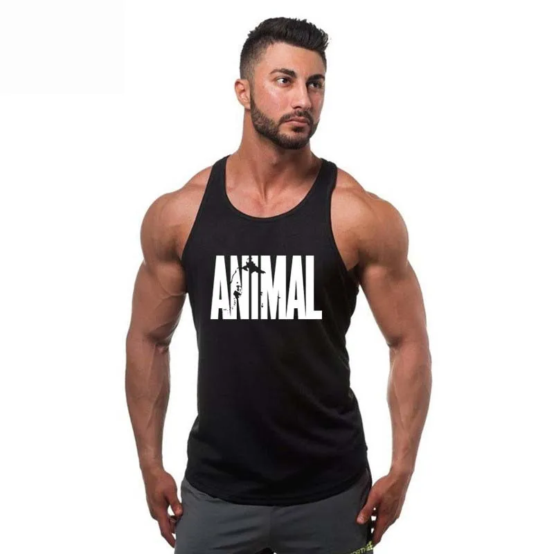 Animal brand clothing Stringer Tank Top Mens Brand Singlet Tops Bodybuilding and Fitness Shirt Regatas Clothes Vest Men