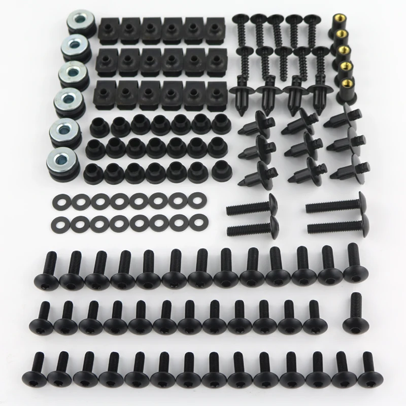 

Fit For Yamaha YZF600R YZF-R6 R6 R6S YZF1000R YZF750R Motorcycle Complete Fairing Bolts Kit Body Screw Clips Nut