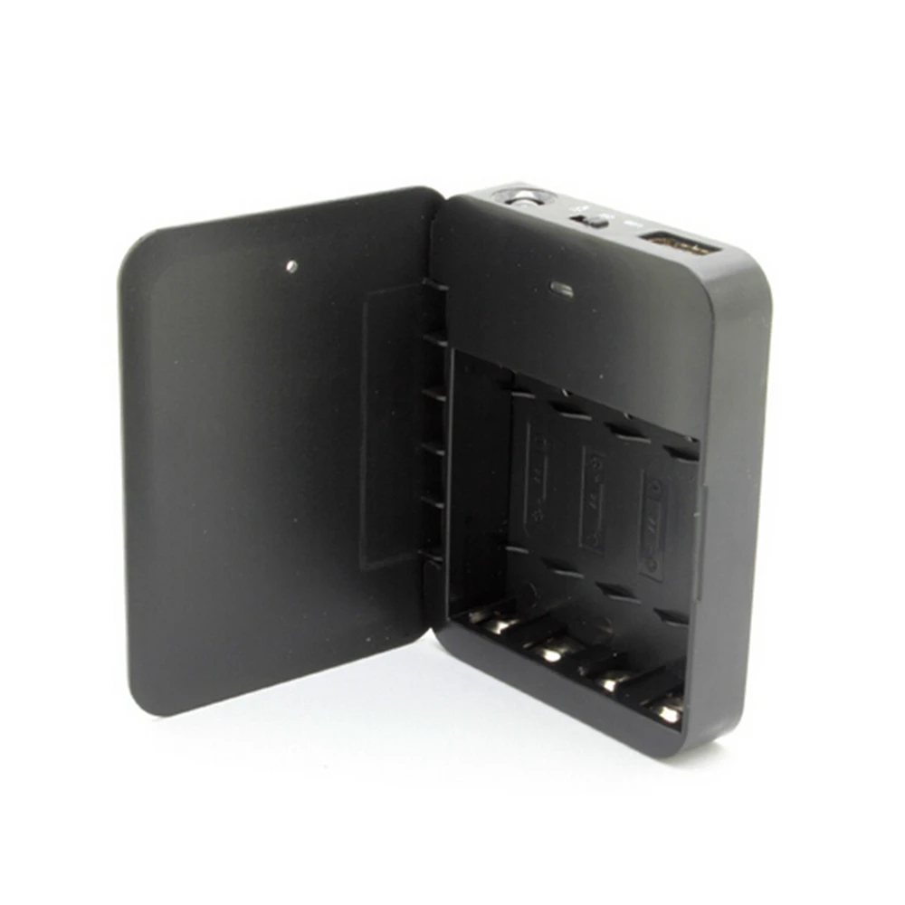 4 Slots AA Batteries External USB Rechargeable AA Lithium Battery Charger Emergency Power Charge Box Mobile Phone Charging Base