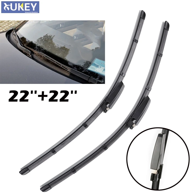 Xukey Front Windshield Wiper Blades Set For Audi A4 S4 RS4 B6 B7 2003 2004 2005 2004 2005 2006 2007 2008 2009 For A6 C5 01-05