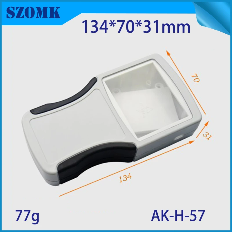 4Pieces 134*70*31 mm SZOMK  Hot sales electrical plastic enclosure for PCB Plastic project box electronic case