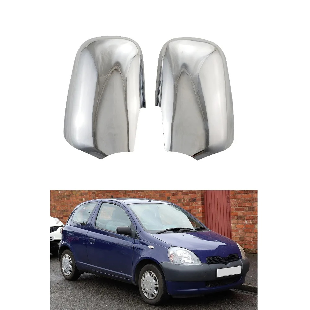 

ABS Chrome Car Side Door Rear View Mirror Cover For Toyota Yaris Vitz 1999-2005 Special purpose for vehicle modification