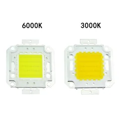 2 sztuk wysokiej mocy 10W 20W 30W 50W 100W COB zintegrowana lampa LED diody Chip DC 12V 32V dla DIY światło halogenowe reflektor żarówki Led koraliki