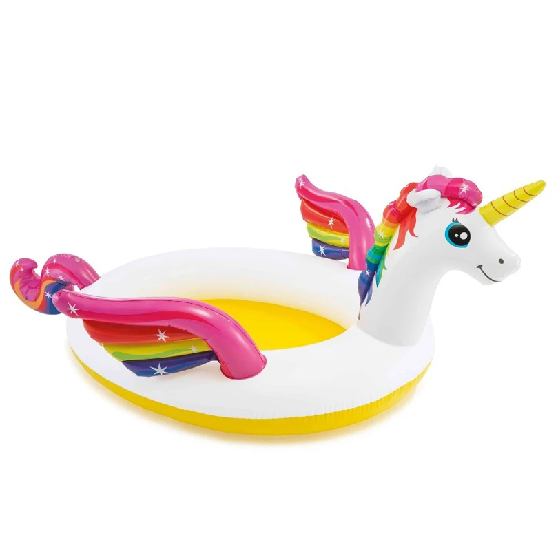 Unicorn Inflatable Pool for Children 57441 Above Ground Swimming Sprayer Pool