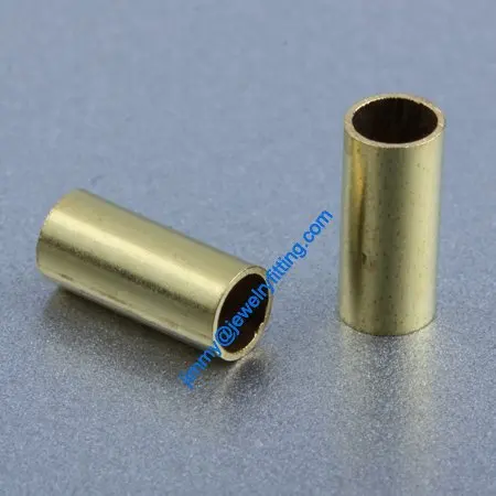 Copper Tube Conntctors Tubes jewelry findings 4*9 mm ship free 5000pcs copper tube Spacer beads