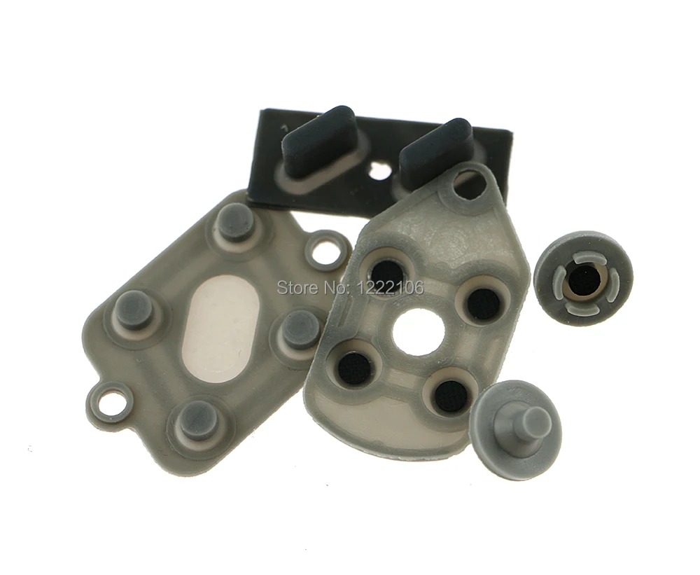 10 zestawów gumek przewodzących do Super NES Nintendo SNES, silikonowe podkładki pod przyciski, naprawa kontrolera do SFC