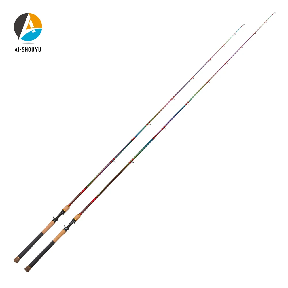 AI-SHOUYU Snakehead Casting Fishing Rod XF Action XH Power FUJI Guide Ring FUJI Reel Seat EVA Soft Cord Handle Aluminum Fittings