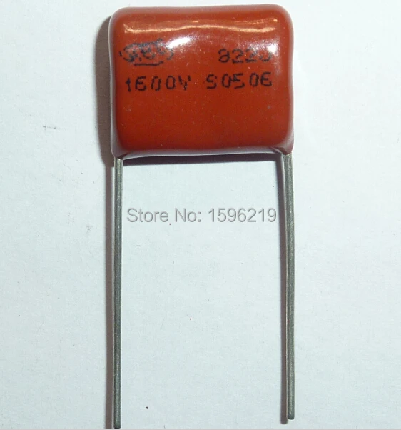 

20pcs CBB capacitor 822 1600V 822J 1.6KV 6800pF 8.2nF P15 CBB81 Metallized Polypropylene Film Capacitor