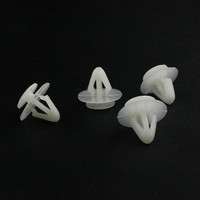 50PCS Plastics Clips 10mm For Ford Mondeo Focus Interior Door Card Trim Panel Clips Car Interior Door Fastener