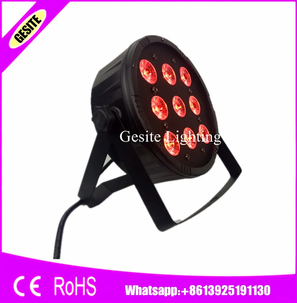 24pcs/lot LED Par 9x12W RGBW 4IN1 DJ Par LED RGBW Wash Disco Light DMX Controller Free Shipping