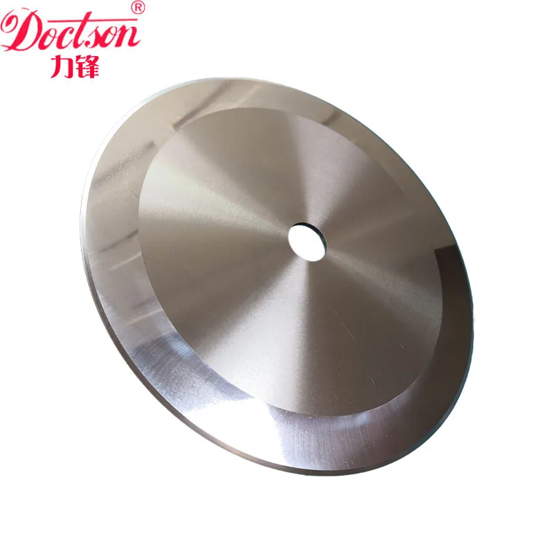 Doctson-Lame de Coupe Circulaire Plate et Ronde, Grande Lame de Fente Circulaire HSS/T10/Carbure de Tungstène Personnalisé