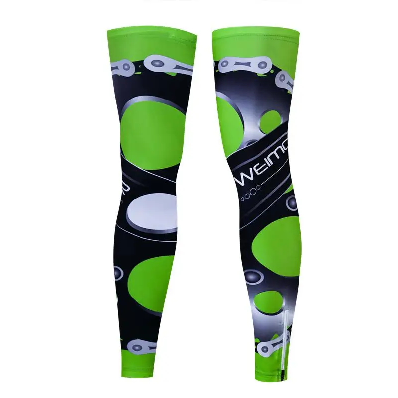Weimostar Scaldamuscoli anti-UV Ciclismo Sport all\'aria aperta MTB Bike Proteggi copertura Antivento Manicotti per gambe per bicicletta