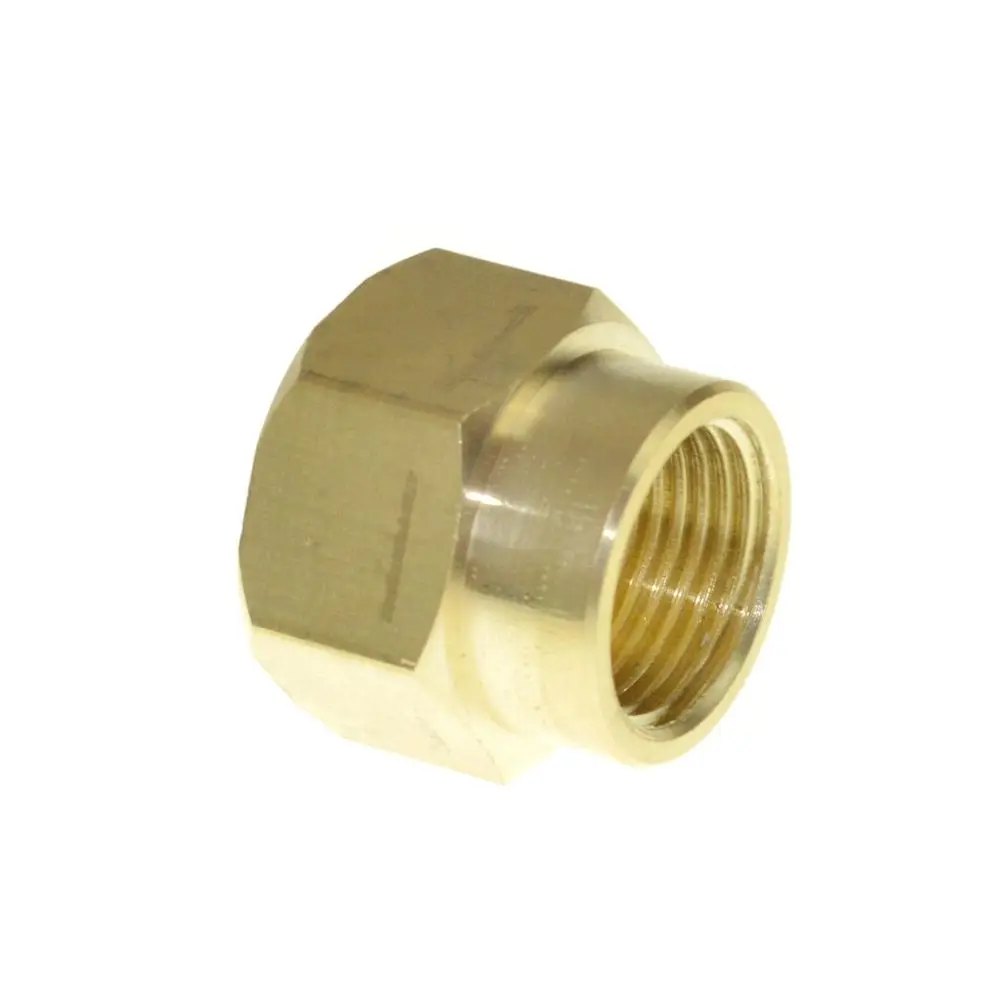 

10pcs 1/4"-3/8" Female Connection Thicken Brass Pipe Connector